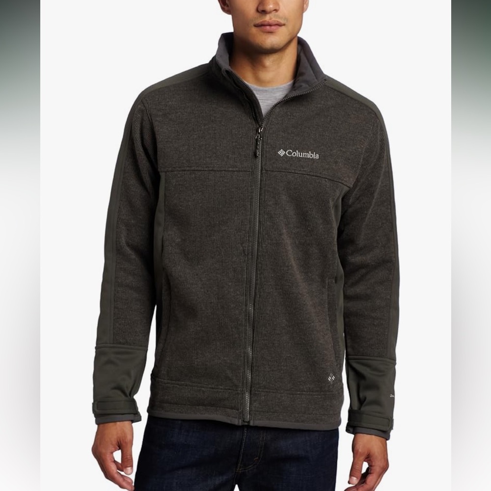 Columbia Men's Grade Max‎ Jacket in gravel in Large.